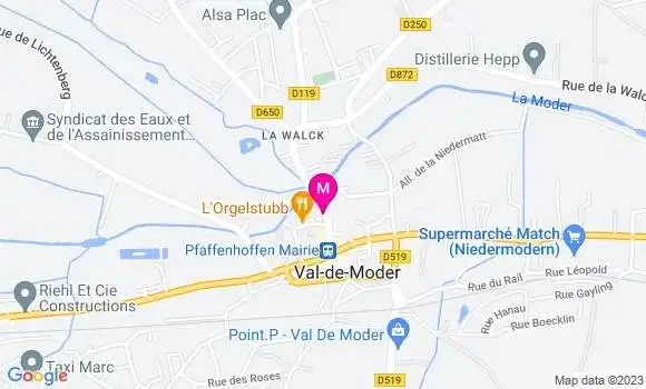 Localisation Restaurant Italien Casa Mia