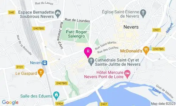 Localisation Crêperie Le Goémon