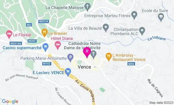 Localisation Bistrot Bistro du Peyra