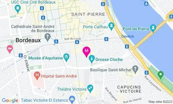 Localisation Bistrot Le Bistro du Vieux Marché