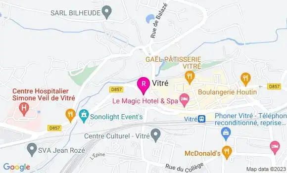 Localisation Restaurant  L