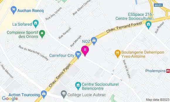 Localisation Restaurant  Les Temps Modernes