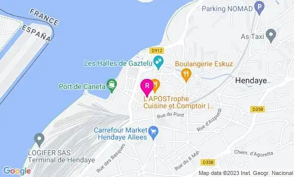 Localisation Restaurant  Le Tiki