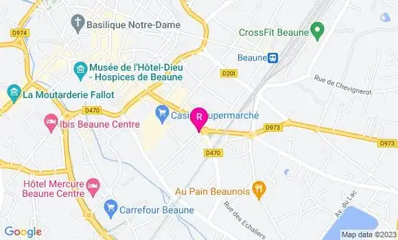 Localisation Restaurant  L