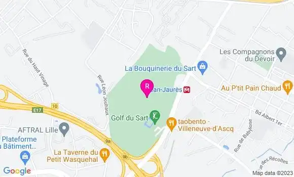 Localisation Restaurant le Sart