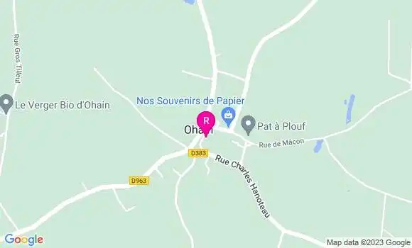 Localisation Restaurant  Le Franco Belge