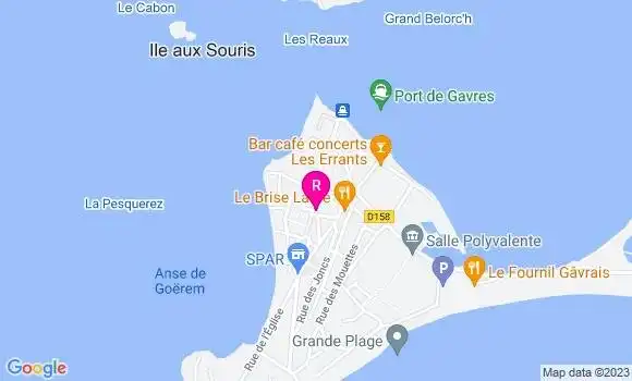 Localisation Crêperie du Men Gwen