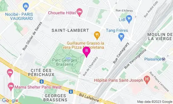 Localisation Restaurant  Aux Sportifs Reunis