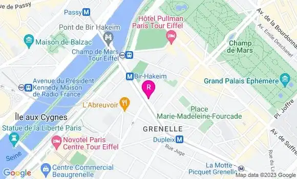 Localisation Restaurant  Comptoir Principal