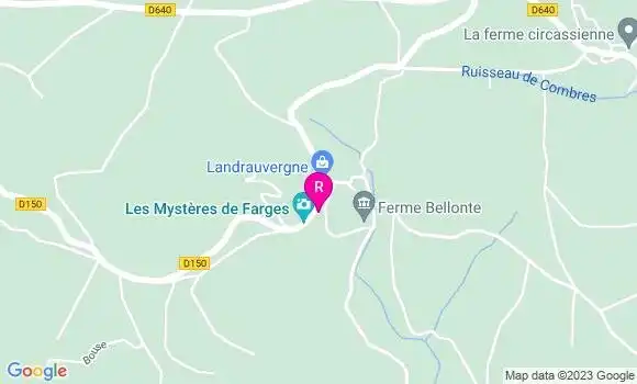 Localisation Auberge La Grange d