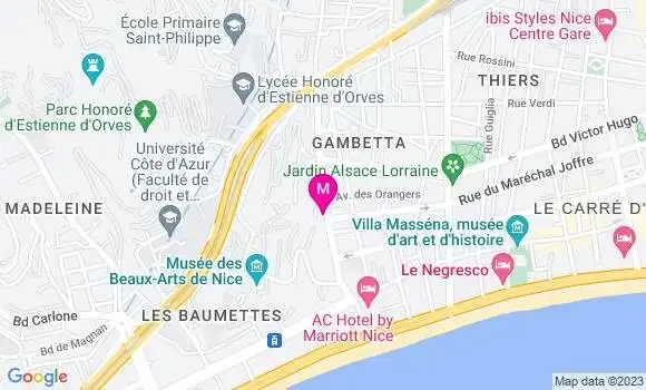 Localisation Restaurant  L