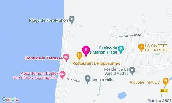 Localisation Restaurant  L