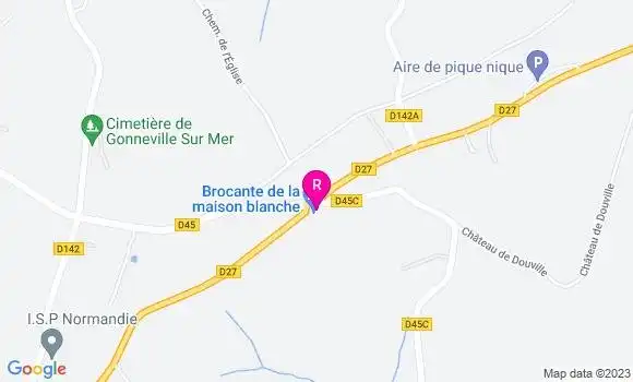 Localisation Restaurant  La Maison Blanche