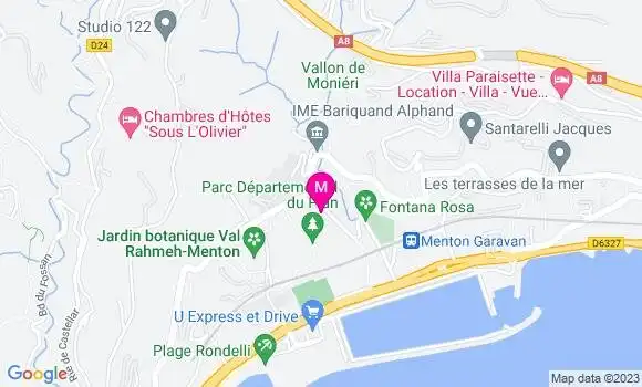 Localisation Restaurant  La Topia