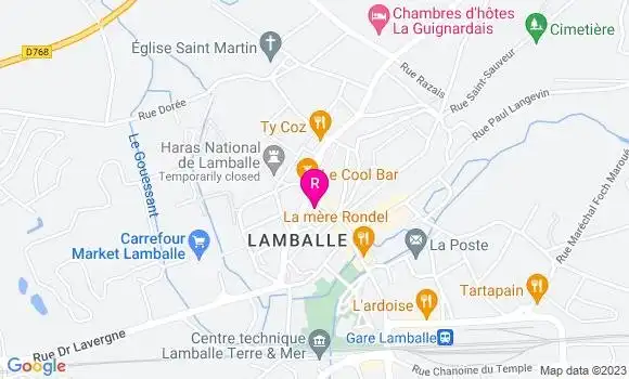 Localisation Pizzeria Au 22