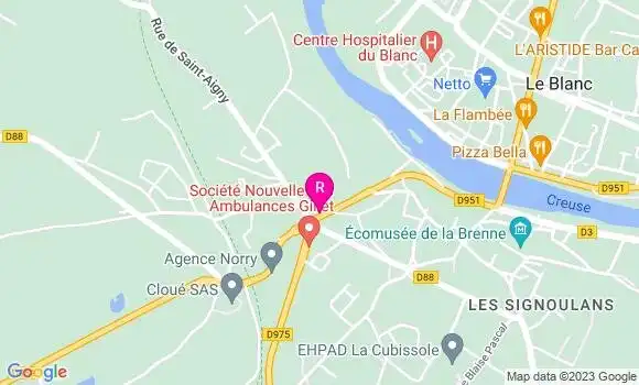 Localisation Restaurant  L
