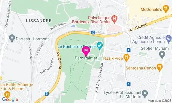 Localisation Restaurant  Ze Rock