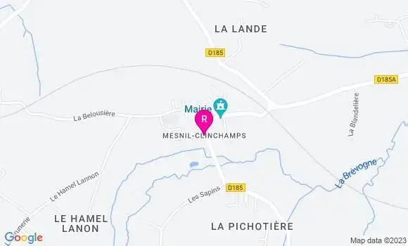 Localisation Pizzeria Le Clinchampois