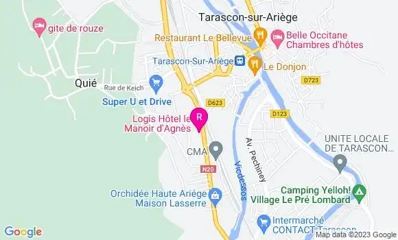 Localisation Restaurant  Saveurs du Manoir