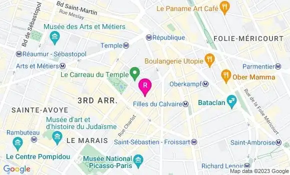 Localisation Restaurant  Café Marlette