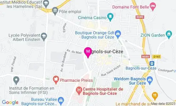 Localisation Restaurant  Le Chill