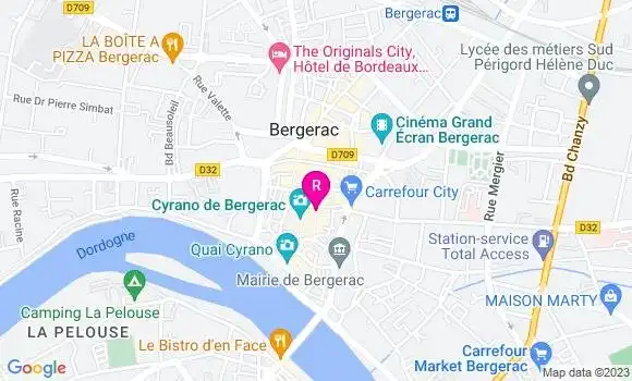 Localisation Crêperie Au P