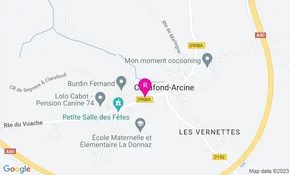 Localisation Café Restaurant Fructus