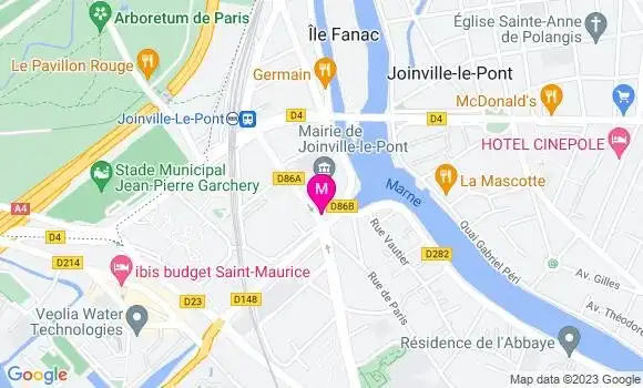 Localisation Restaurant Chinois Le Palais d