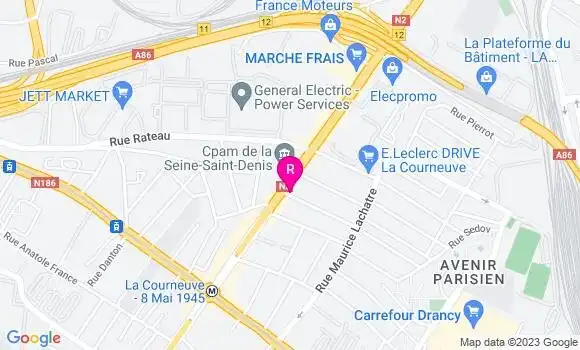 Localisation Restaurant  Les Deux Frères