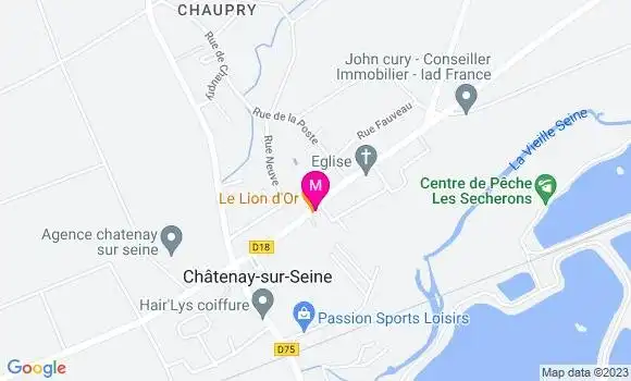 Localisation Restaurant  Le Lion d