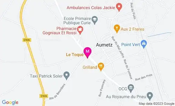 Localisation Restaurant  Le Toqué