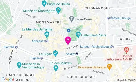 Localisation Restaurant  L