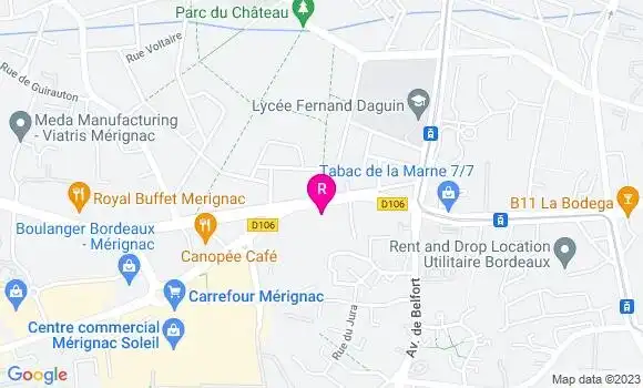 Localisation Restaurant Italien Ripiano