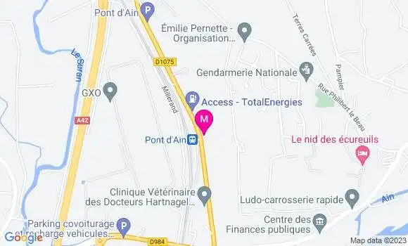 Localisation Restaurant  Le Terminus