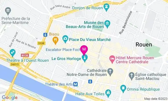 Localisation Restaurant  Le Kitsch