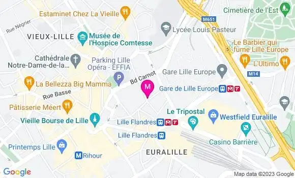 Localisation Restaurant Bar Le Black Night