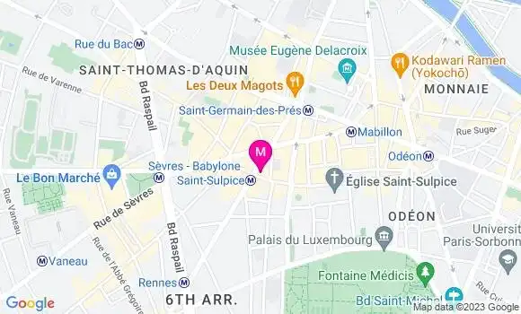 Localisation Restaurant  Au Vieux Colombier