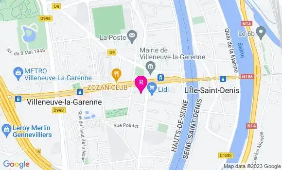 Localisation Restaurant  Aux 100 Kilos