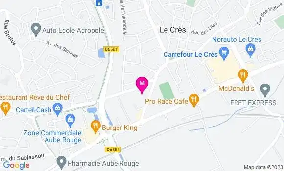 Localisation Restaurant  Le Forest