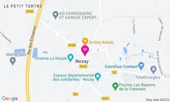 Localisation Restaurant Grill Le Tostato