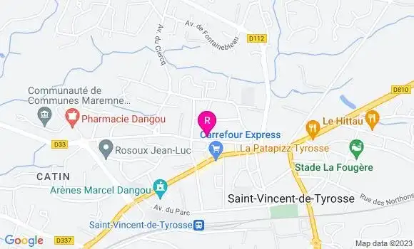 Localisation Restaurant  La Gargouille