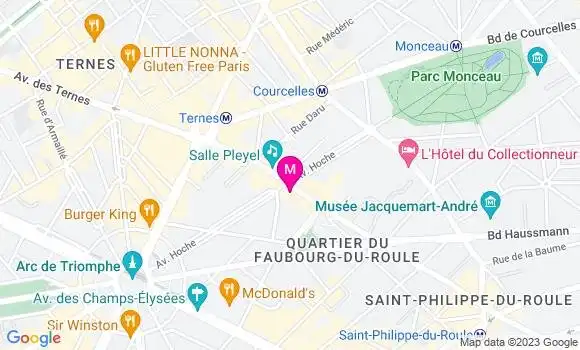 Localisation Restaurant  L