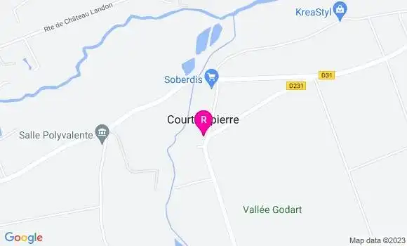 Localisation Restaurant  Le Trady