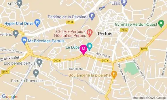 Localisation Restaurant  Le Moulin de Caro