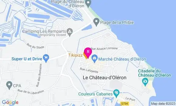 Localisation Restaurant  Bodega la Cigale