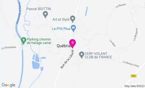 Localisation Crêperie L