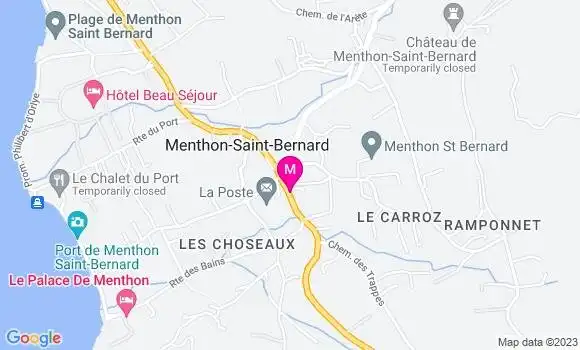 Localisation Restaurant  L
