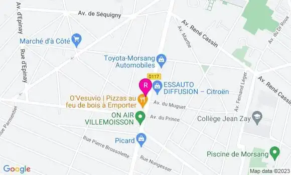 Localisation Ryoke Sushi
