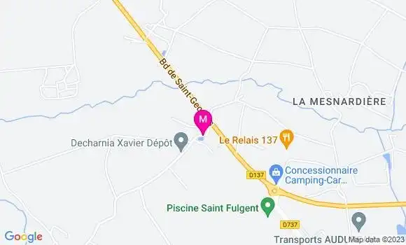 Localisation Restaurant  Le Relais 137