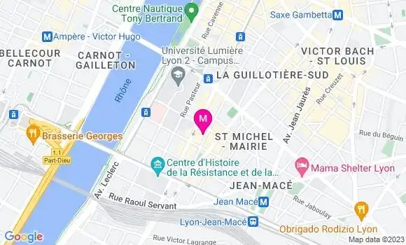 Localisation Pizzeria Le Saint Laurent